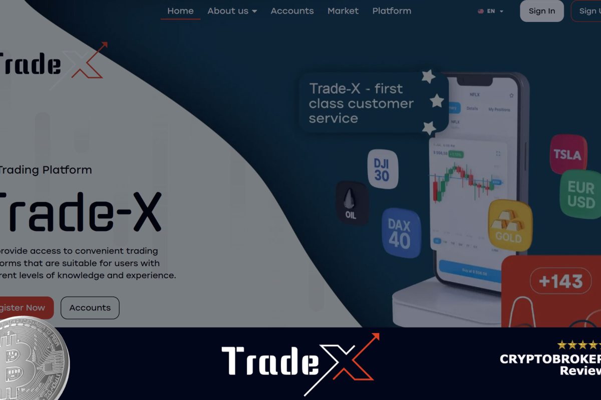 Обзор брокера Trade‑X