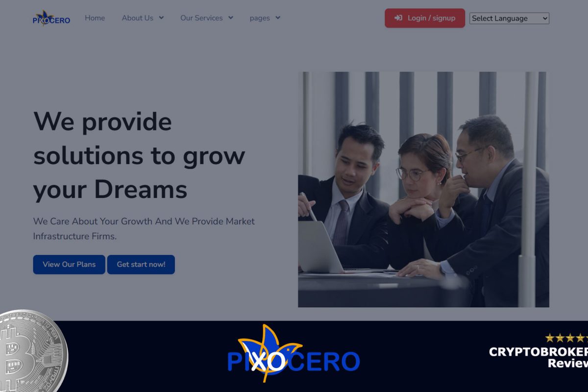 Обзор брокера Pixocero 