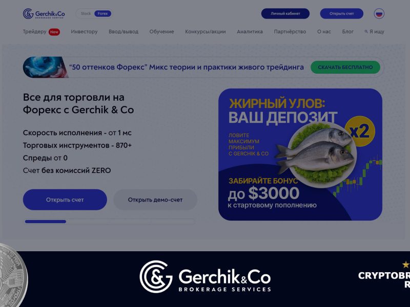 Обзор брокера Gerchik & Co
