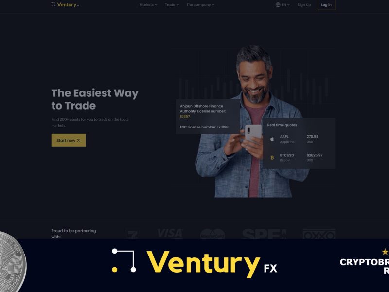 Обзор брокера VenturyFX